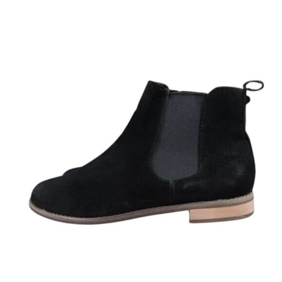 Carlton London Shoes Womens 10 Boots Fashion Chelsea Pull On Black Round Toe CL - Picture 3 of 15